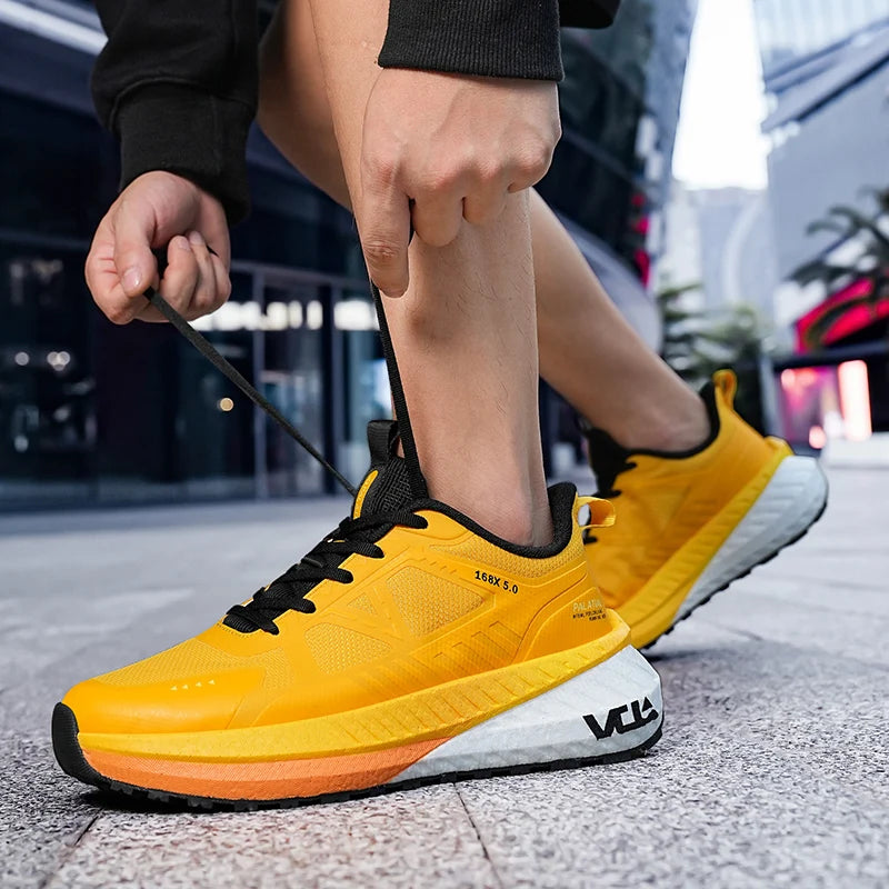 Zapatillas Running para Hombre – Suela Gruesa y Alta Elasticidad