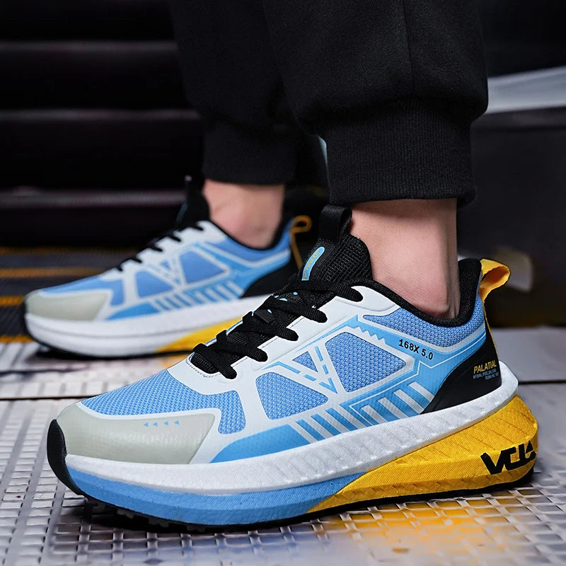 Zapatillas Running para Hombre – Suela Gruesa y Alta Elasticidad