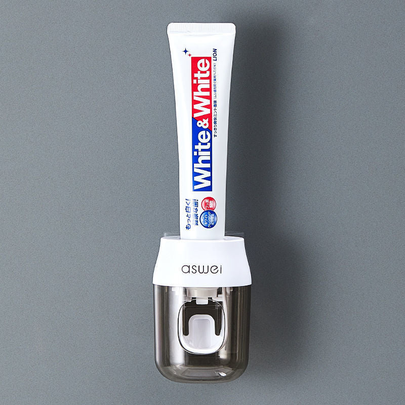Dispensador automático de pasta dental con soporte