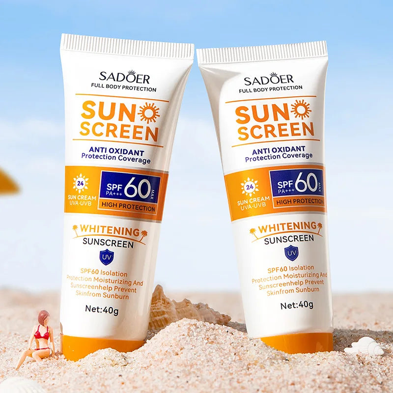 Protector solar SPF 60+ para cara y cuerpo SADOER