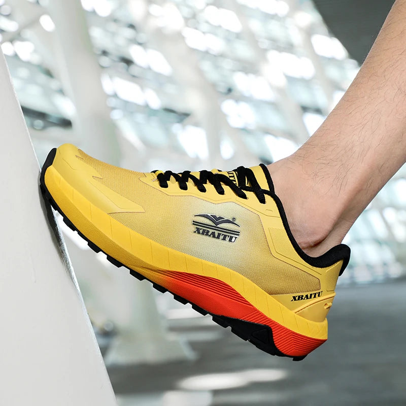 Zapatillas Trail Running – Transpirables con Amortiguación y Suela Antideslizante
