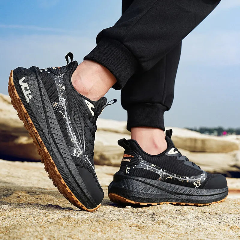 Zapatillas Deportivas Hombre Talla Grande – Ligeras, Antideslizantes y Transpirables