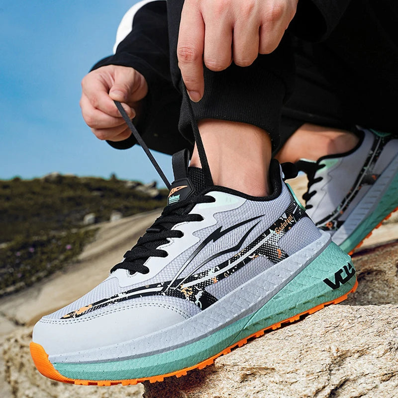 Zapatillas Deportivas Hombre Talla Grande – Ligeras, Antideslizantes y Transpirables