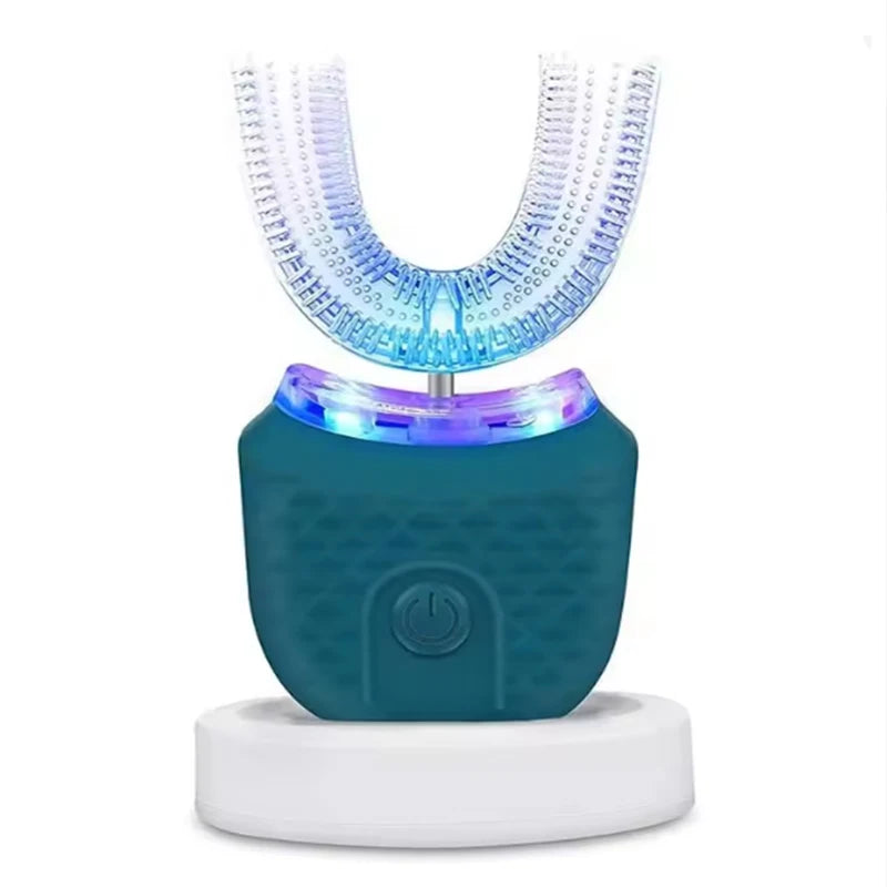 Cepillo de Dientes Eléctrico Ultrasónico 360° – Limpieza Profunda y Blanqueamiento (Silicona Suave)