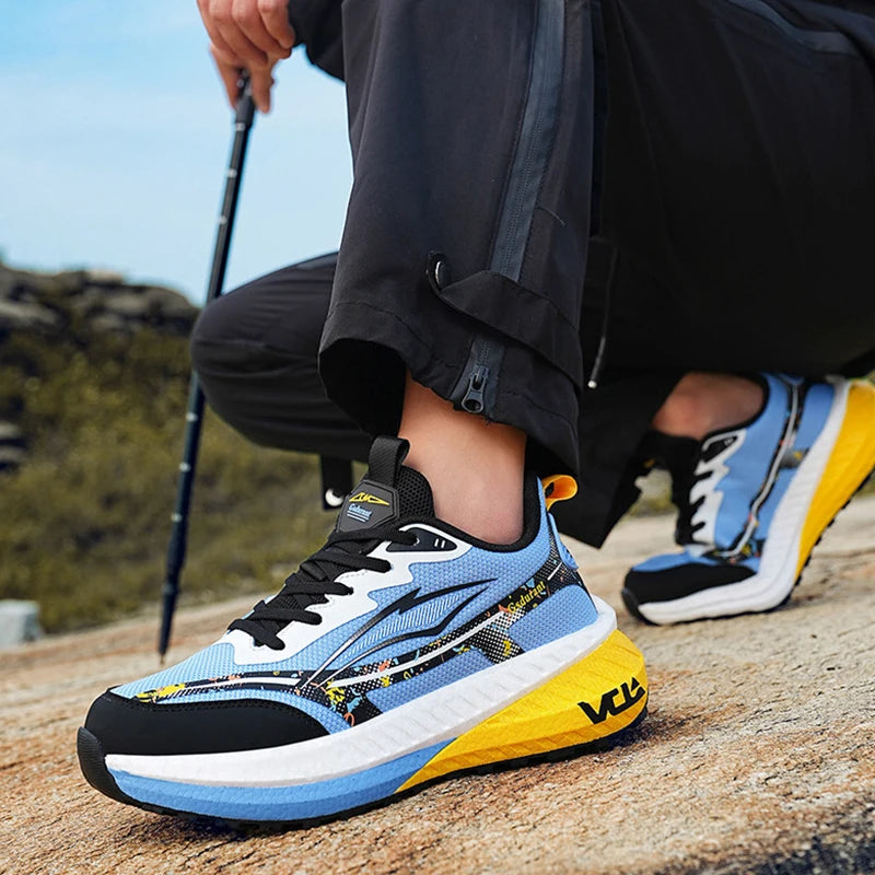 Zapatillas Deportivas Hombre Talla Grande – Ligeras, Antideslizantes y Transpirables
