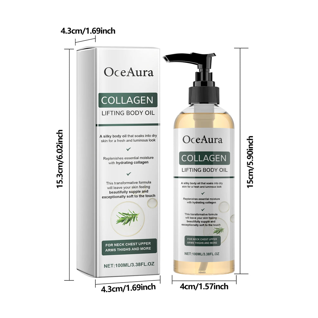 Aceite corporal reafirmante de colágeno 100ml