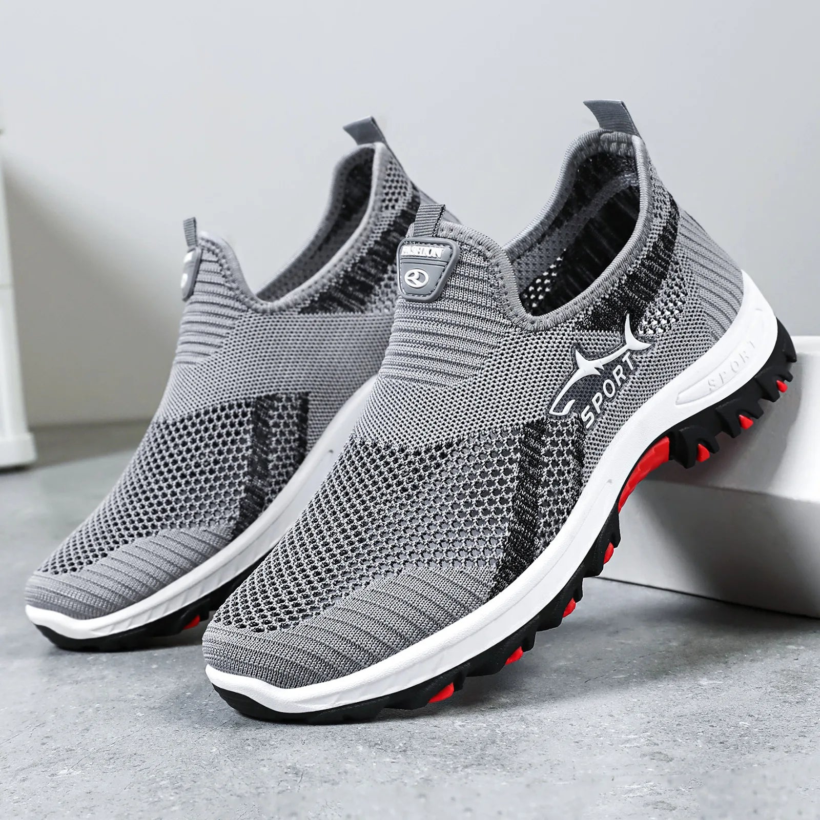Zapatos Deportivos para Hombre – Suela Suave y Malla Transpirable