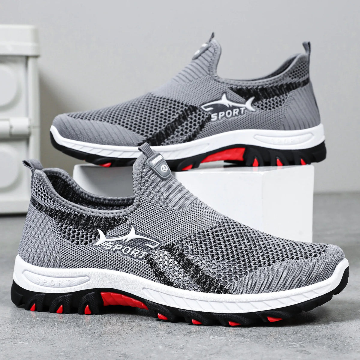 Zapatos Deportivos para Hombre – Suela Suave y Malla Transpirable