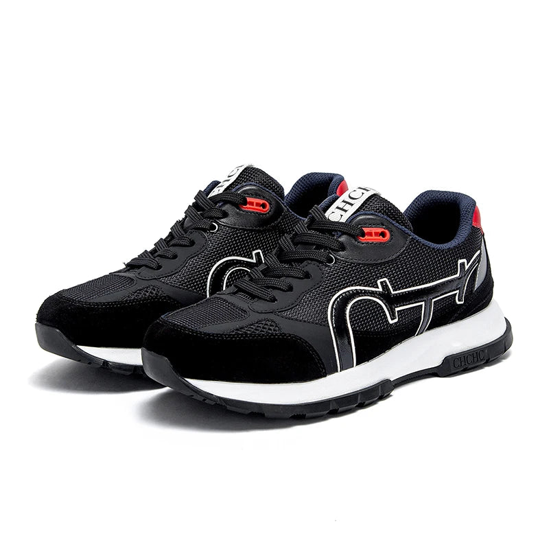 Zapatillas Deportivas de Lujo para Hombre – Estilo Burdeos