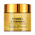 Crema facial iluminadora con cúrcuma y vitamina C
